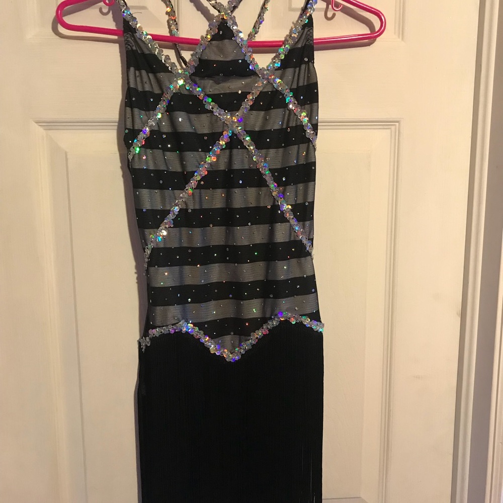 Fringed dress